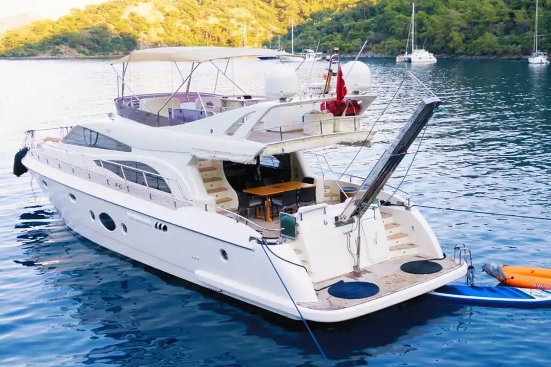 Alanya Yat Kiralama 18m Princess 58